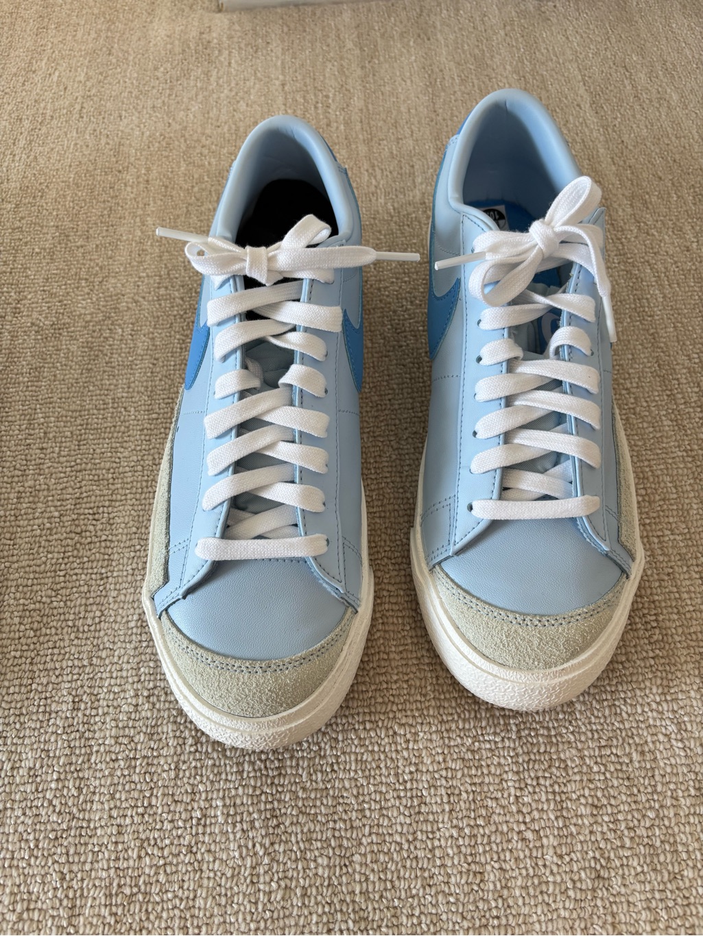 Nike Men's Light Blue Blazers 77